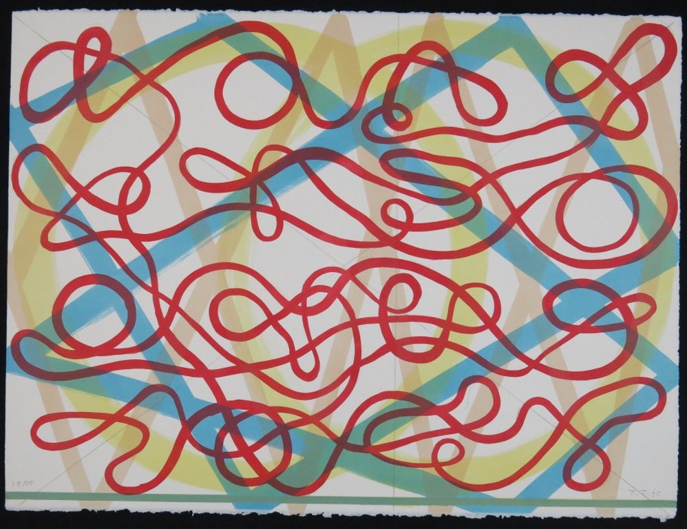 Toon Teeken: Zeefdruk, Zonder titel I kopen? Bied vanaf 20!