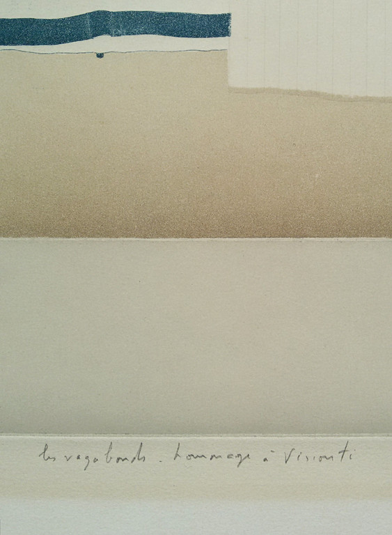 Jean Solombre - Les vagabonds - Hommage a Visconti, aquatint ets kaufen? Bieten Sie von 40!