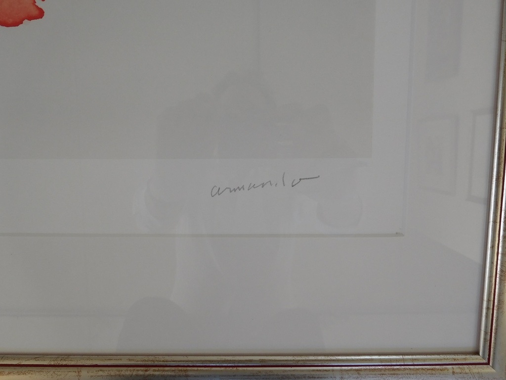 Armando, Ingelijste Giclée op katoenen papier , 2015, EA, gesigneerd kopen? Bied vanaf 195!