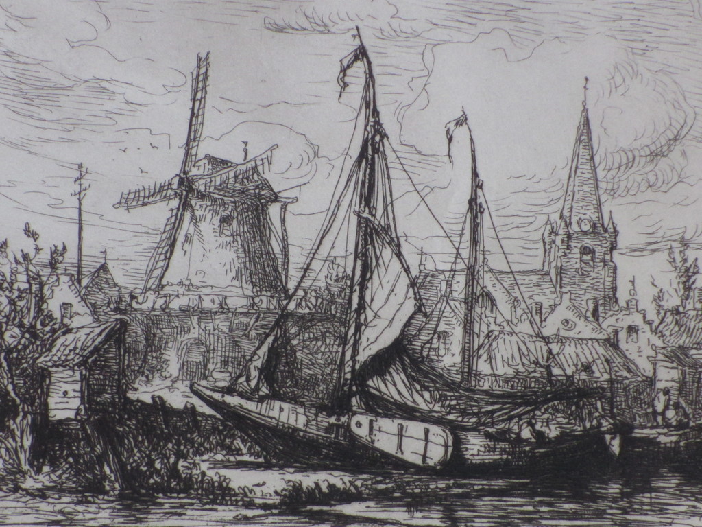 Henri 'Rik' Schaefels, Hoogaarzen voor Arnemuiden, Ets kopen? Bied vanaf 25!