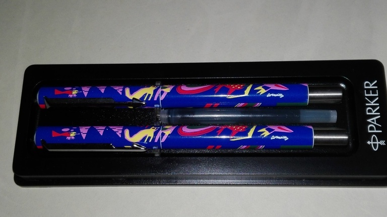Corneille Parker set Rollerball + vulpen kopen? Bied vanaf 20!