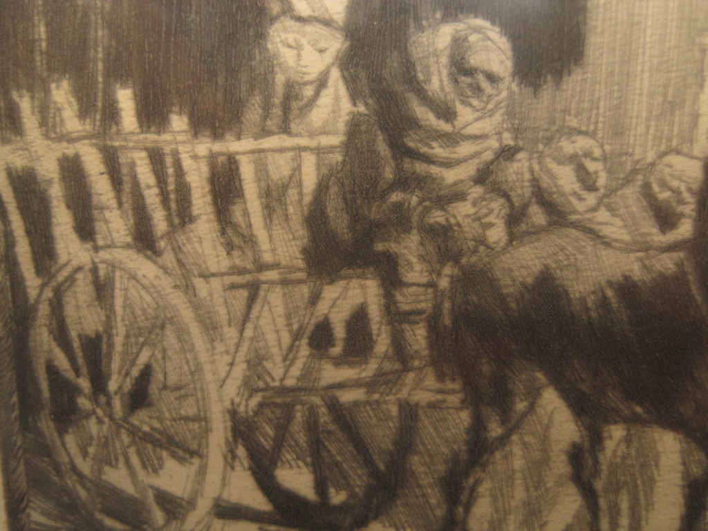 Chr.A.Vos (1813-1877) 2 unieke etsen "Jeanne d'Arc" 1858 handgesigneerd kopen? Bied vanaf 1!