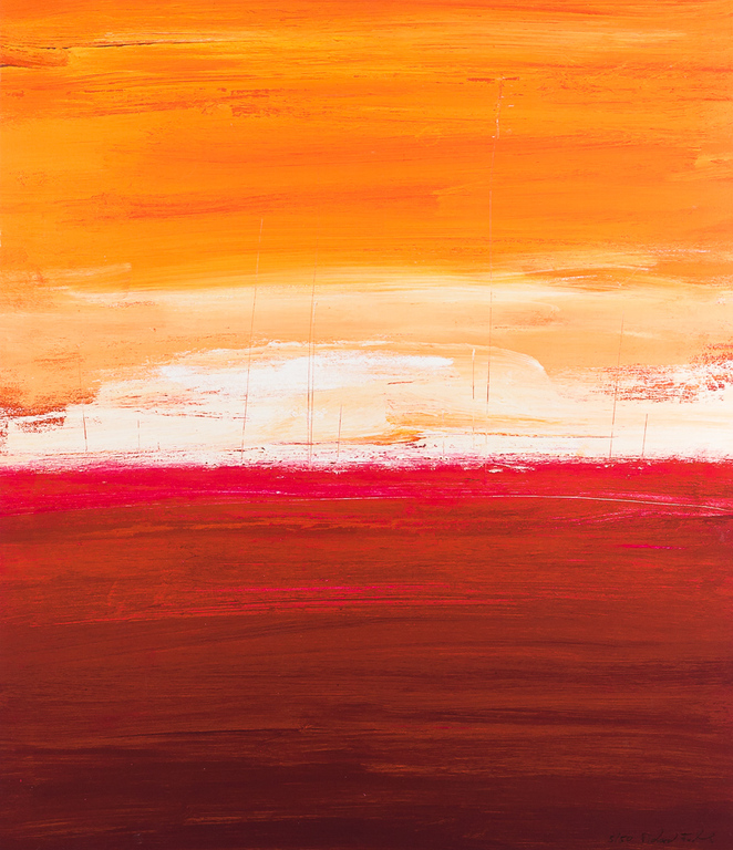 Richard Fuchs, giclee op canvas, zonder titel verkocht voor € 150!