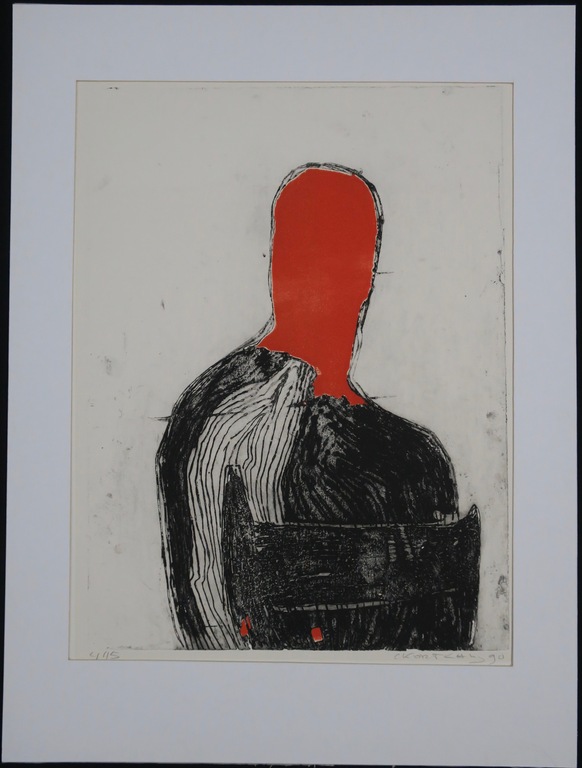 Cees Kortlang: Ets, Rood gezicht  kopen? Bied vanaf 40!