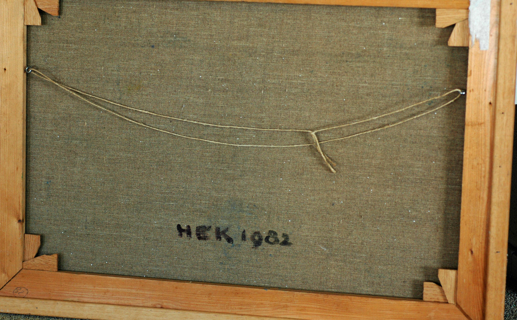 Hans Ebeling Koning, expressionistisch landschap kopen? Bied vanaf 150!