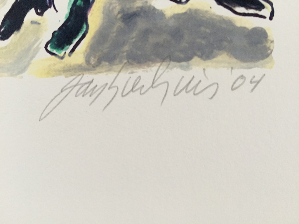 JAN SIERHUIS FLAMENCO DANS  Piezo grafiek 2004 kopen? Bied vanaf 1!