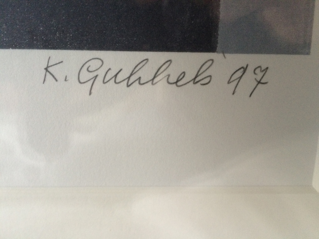 Klaas Gubbels - grote zeefdruk (1997) kopen? Bied vanaf 275!
