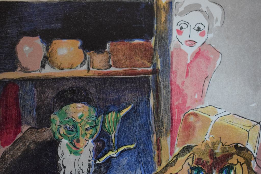 Kees van Dongen - Houtgravure - Azaria l'usurier kopen? Bied vanaf 35!