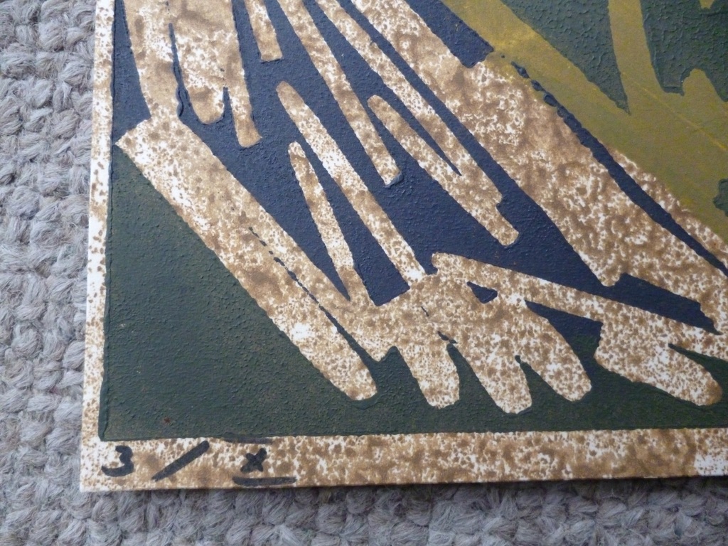 Hein Stork - kleurenlinosnede - Windmolentje kopen? Bied vanaf 80!