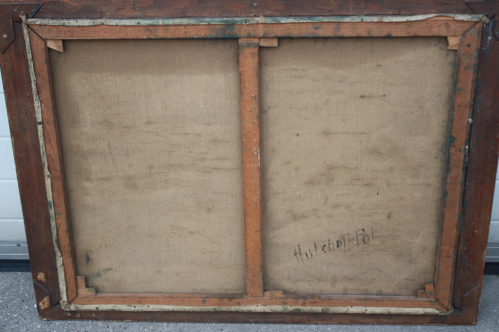 Groot LARENS LANDSCHAP IN DE WINTER - HULSHOFF - POL kopen? Bied vanaf 450!