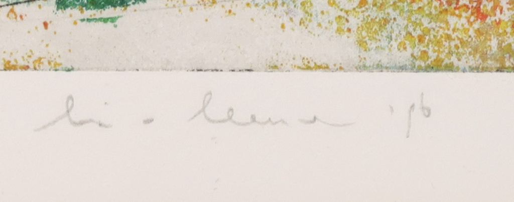 Lia van Leeuwen: Ets en aquatint, Zomerbloemen III kopen? Bied vanaf 1!