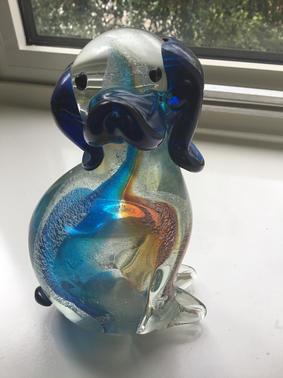 Murano glas,Pluto,sommerso en incalmo met zilver 999 kopen? Bied vanaf 40!