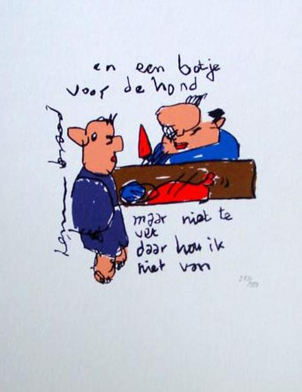 HERMAN BROOD, originele zeefdruk  kopen? Bied vanaf 1!