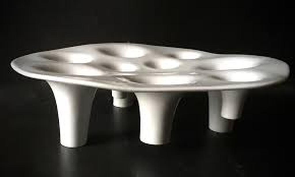 Willem Noyons, multifunctionele fruit/bloemen schaal/kaarsen standaard kopen? Bied vanaf 25!