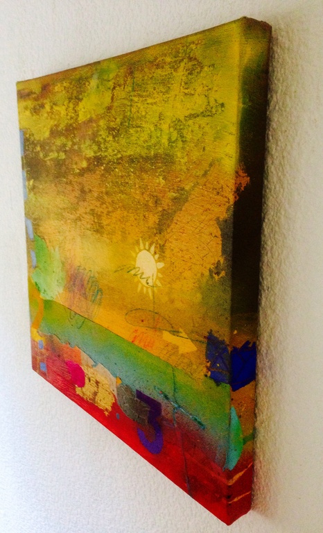 Theo koster, gemengde techniek , morning sun kopen? Bied vanaf 1!