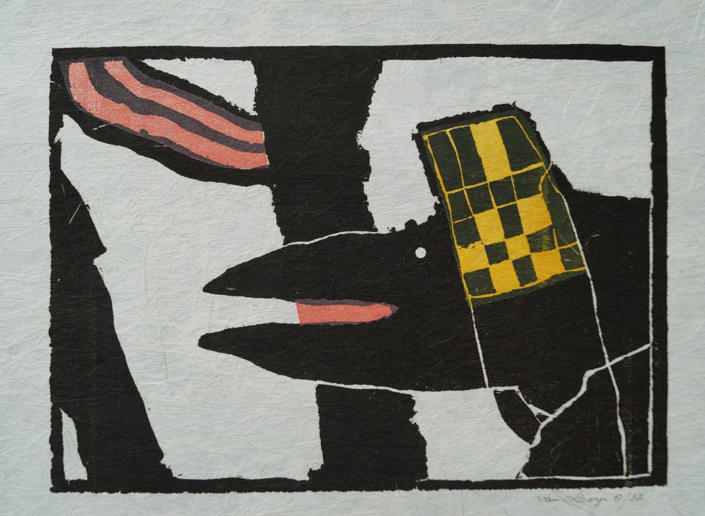 Huibert van Dorp - gesigneerde zeefdruk - 32 ex. kopen? Bied vanaf 1!