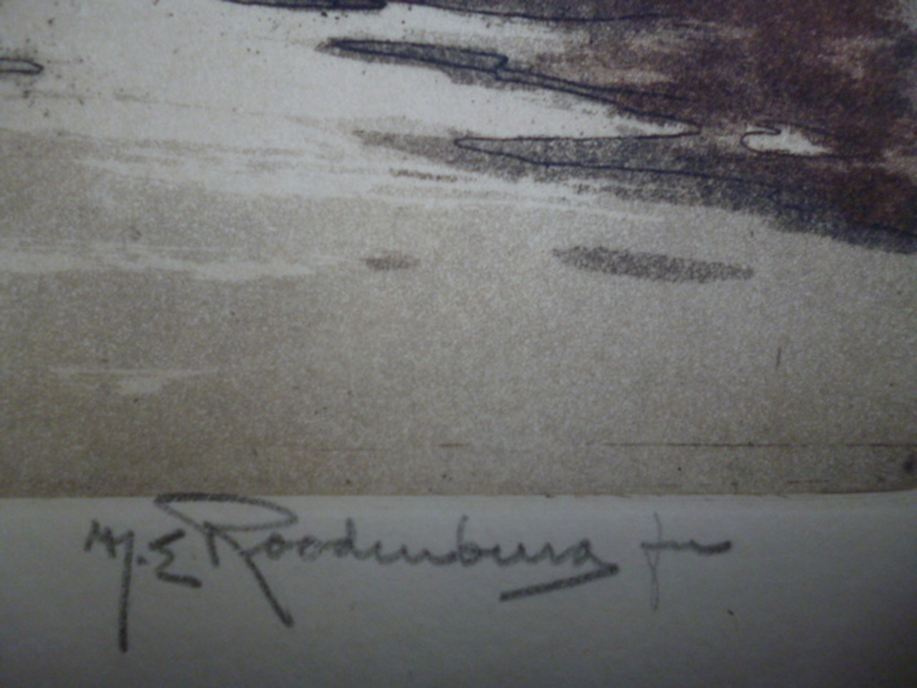 Hendrikus Elias Roodenburg  - kleurenets - Hindeloopen kopen? Bied vanaf 80!