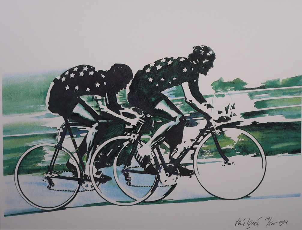 Rene Brone: Litho, Wielrenners kopen? Bied vanaf 1!