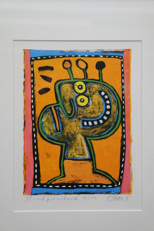 Clemens Briels (1946) - zeefdruk handgesigneerd - headquarters II kopen? Bied vanaf 115!