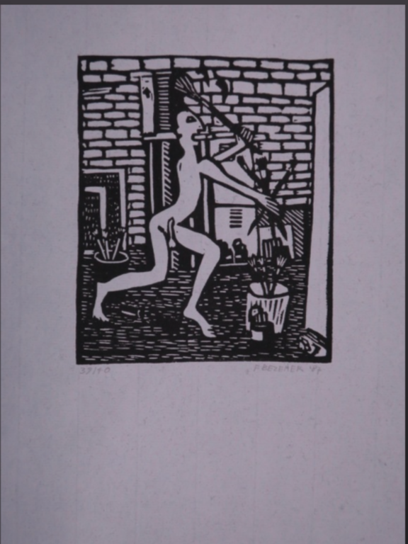 Frank Bezemer: Lino, Zonder titel kopen? Bied vanaf 1!