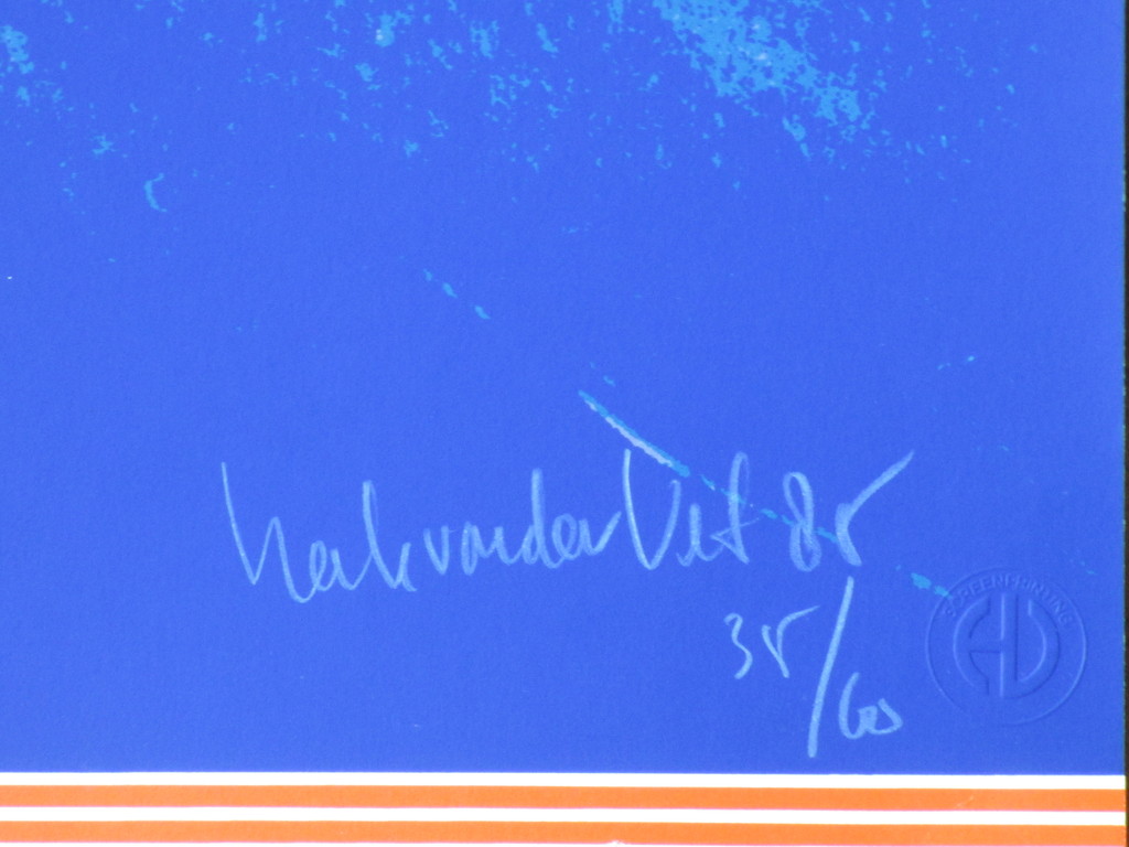 Henk van der Vet, Fokker S II Instructor, Zeefdruk kopen? Bied vanaf 40!