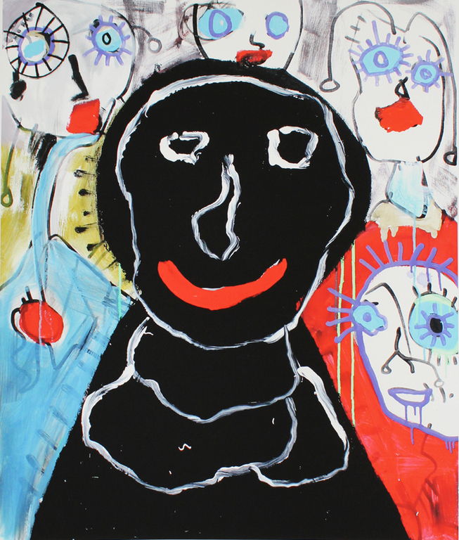 Paul Kostabi. -KWEETNIE- Giclee 2013. Handgesigneerd. Oplage slechts 30 exempl. kopen? Bied vanaf 79!