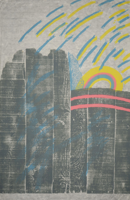 Jef Diederen: Houtsnede op Rijstpapier, Z.T. kopen? Bied vanaf 40!