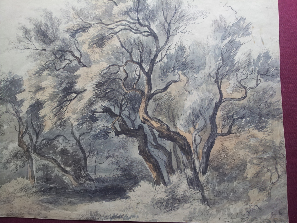 B G ten Berge aquarel storm bij Heemskerk verkocht voor € 50!