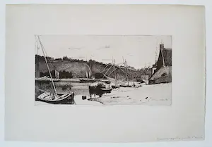 Francois Bonvin - Bords de la Rance, ets kopen? Bied vanaf 50!