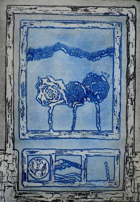 Jan Montyn - ets: Winter (de vier jaargetijden) - 1989 kopen? Bied vanaf 150!