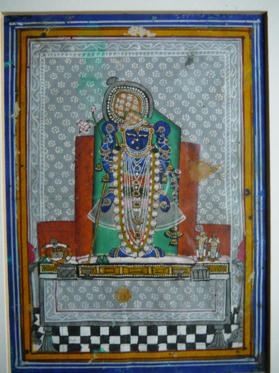 Byzantijnse Godin -gemengde techniek op perkament- verkocht voor € 115!