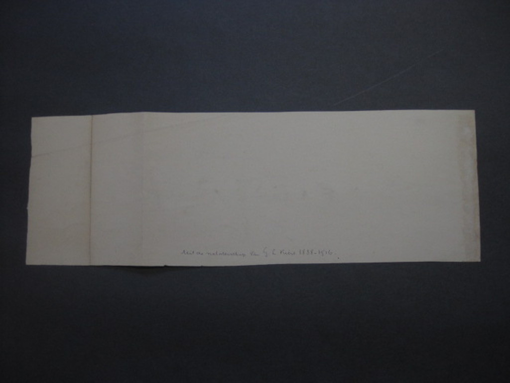 Magnifieke 19e Eeuwse Aquarel "strand Terschelling met Brandaris" G.L. Kiers  kopen? Bied vanaf 1!