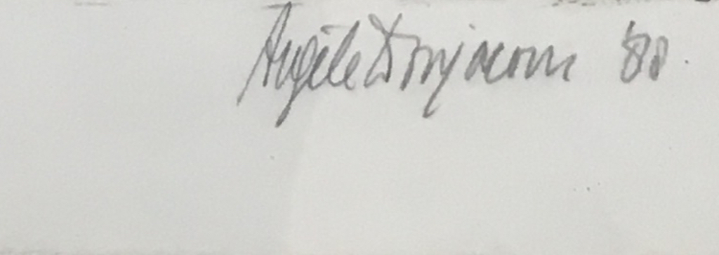 Angèle Donjacour: Zeefdruk ingelijst kopen? Bied vanaf 50!