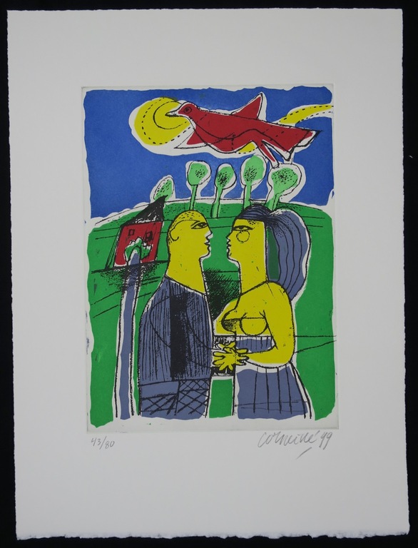 Corneille: Gravure, Couple de l'ete kopen? Bied vanaf 100!