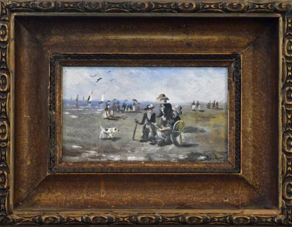 Poeder Henk: Olieverf op paneel verkocht voor € 65!