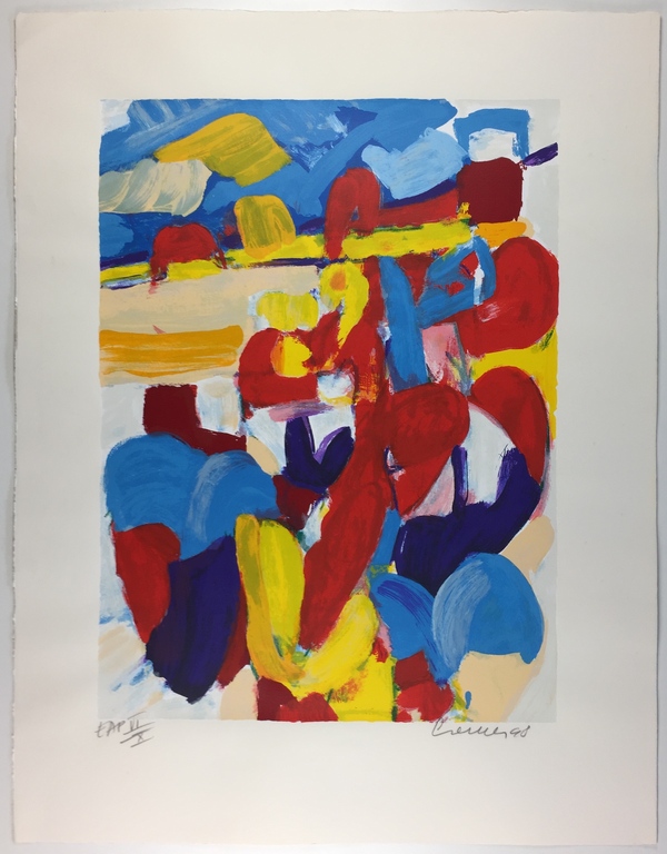 Jan Cremer, zeefdruk, Tulips, 08-98 (GROOT) (LAATSTE KEER, NU VANAF 299,-) kopen? Bied vanaf 299!