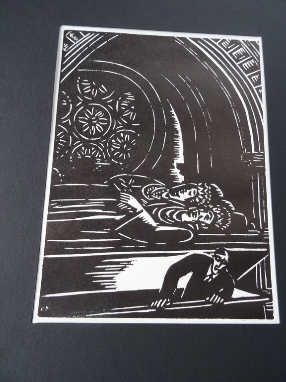 Masereel: originele houtsnede verrijzenis kopen? Bied vanaf 20!