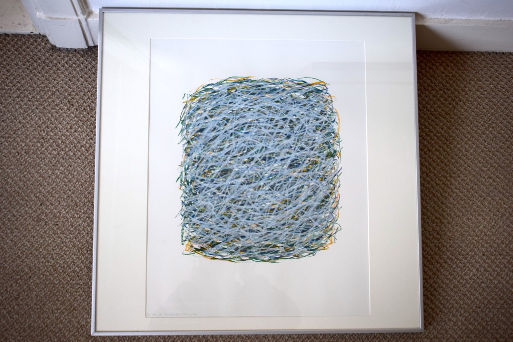 Laatste keer!! Marian Plug: Zeefdruk, Ingelijst kopen? Bied vanaf 75!