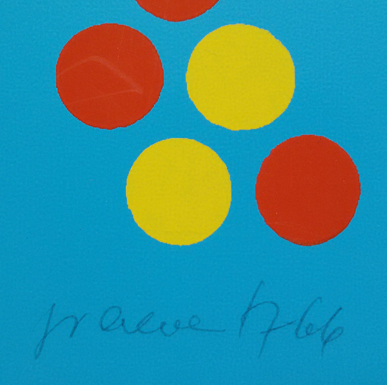 Gerhard Von Graevenitz - Op-Art compositie, zeefdruk kopen? Bied vanaf 75!