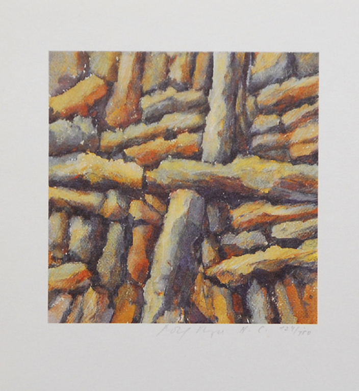 Rolf Meyn: Lithografie, Abstracte Compositie kopen? Bied vanaf 5!