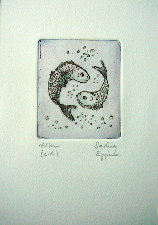 Saskia Eggink: Vissen -eigen druk- kopen? Bied vanaf 10!