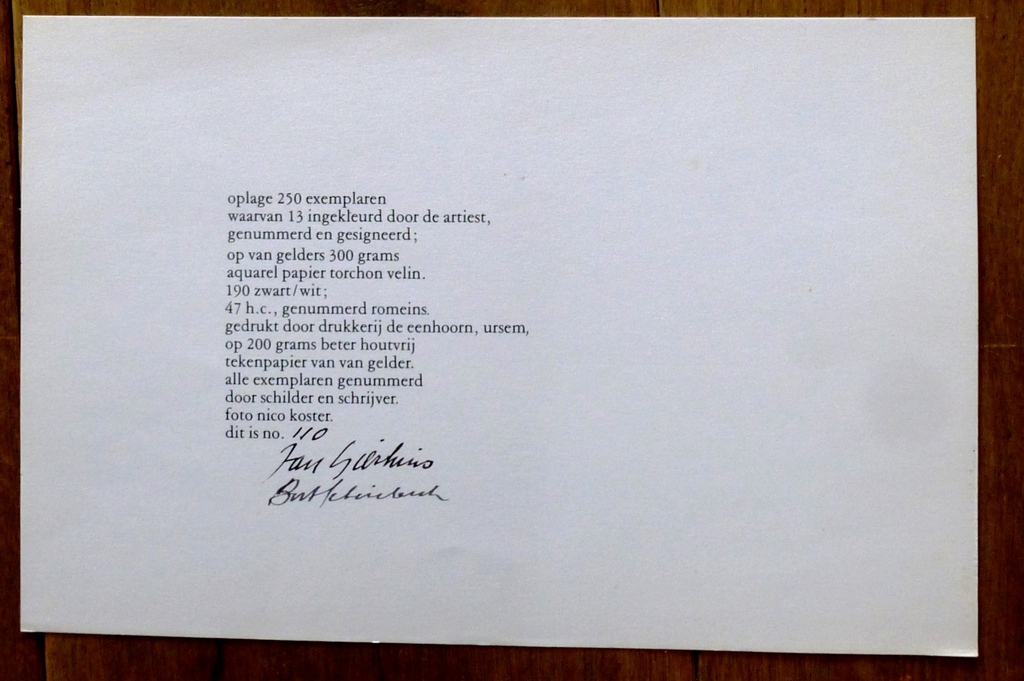 Jan Sierhuis, handgesigneerde litho 2, 1974 kopen? Bied vanaf 35!