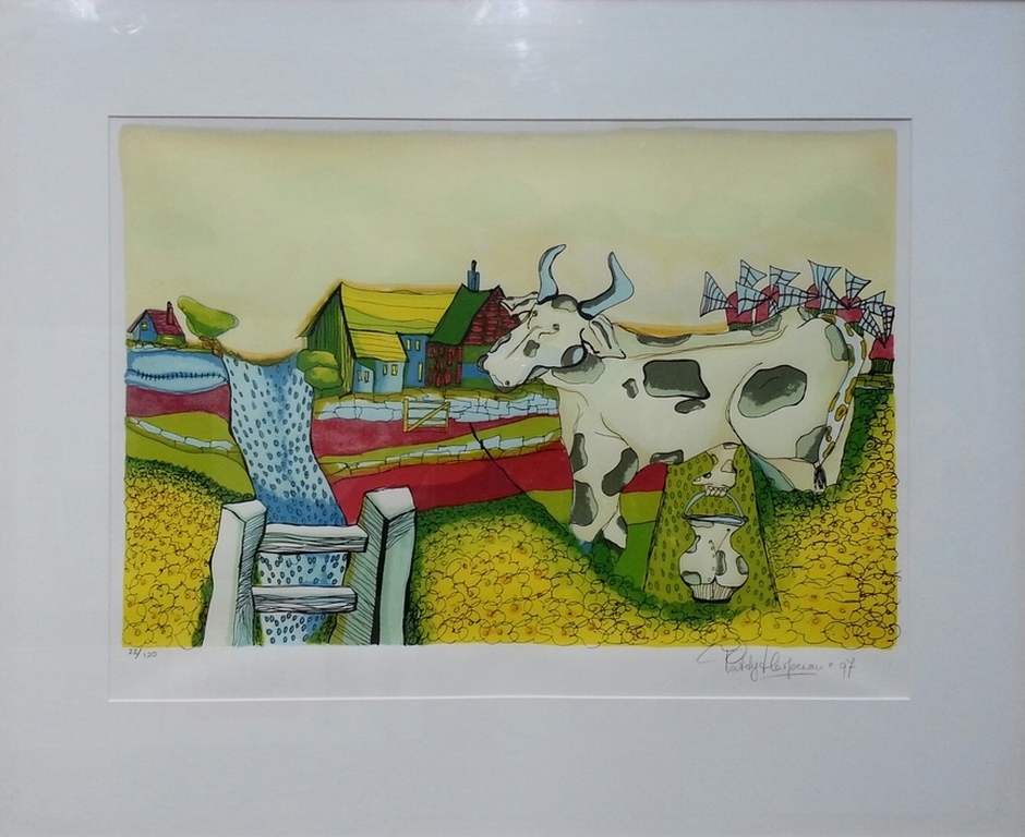 Patty Harpenau - originele zeefdruk op papier - 120 ex. verkocht voor € 50!