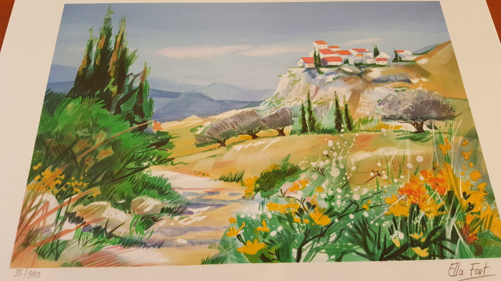 Ella Fort, Lente in Bretagne, Schitterende Kleuren Lithografie kopen? Bied vanaf 1!