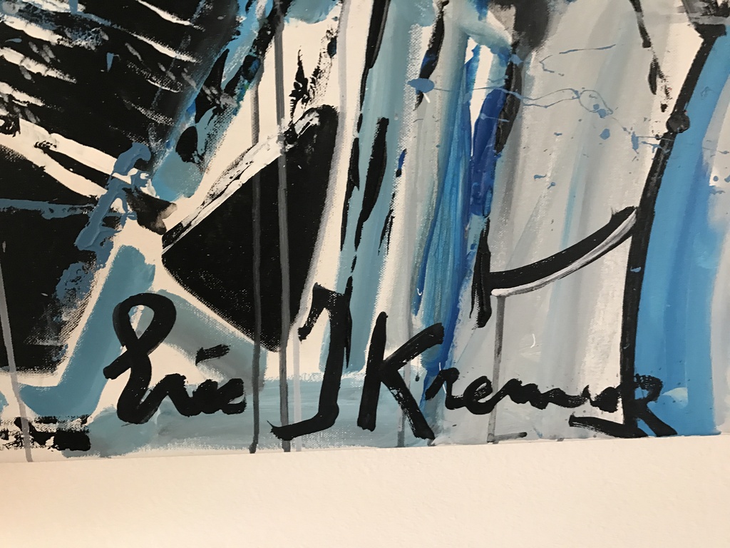 Eric Jan Kremer  acryl op doek  Harley Davidson kopen? Bied vanaf 950!
