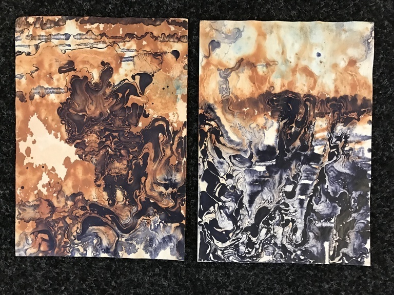 2 X THEO NIERMEIJER, Gemengde technieken/gouache op papier kopen? Bied vanaf 1!