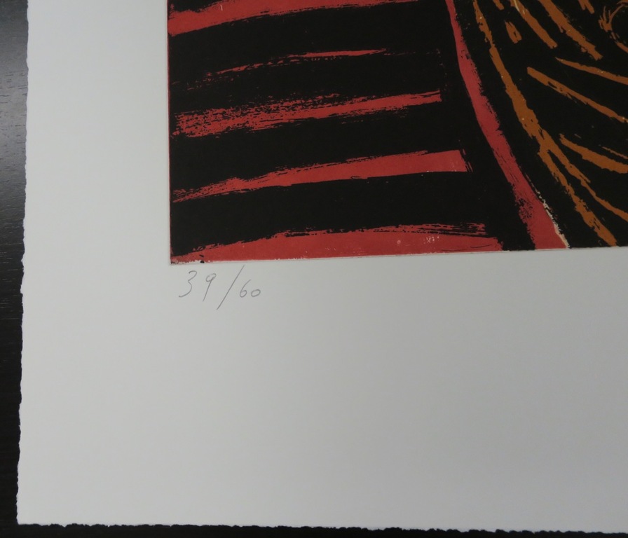 Corneille: Ets en Aquatint, L'Africaine (Zeer groot!) kopen? Bied vanaf 540!