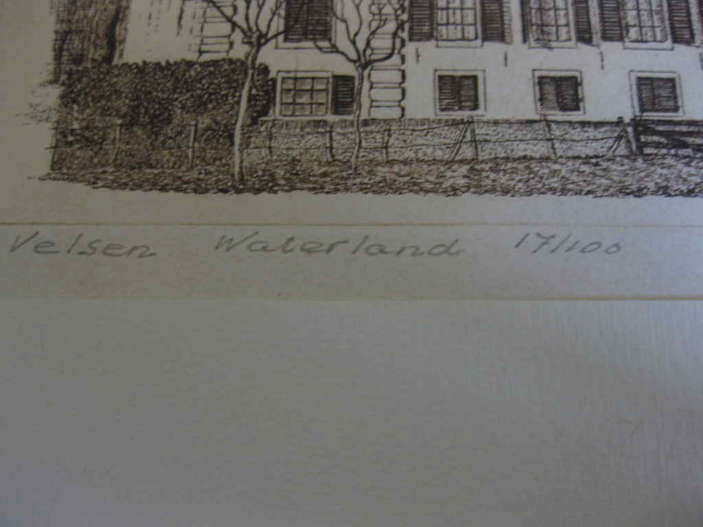 Ets van landgoed Waterland te Velsen - Henk Daas kopen? Bied vanaf 10!
