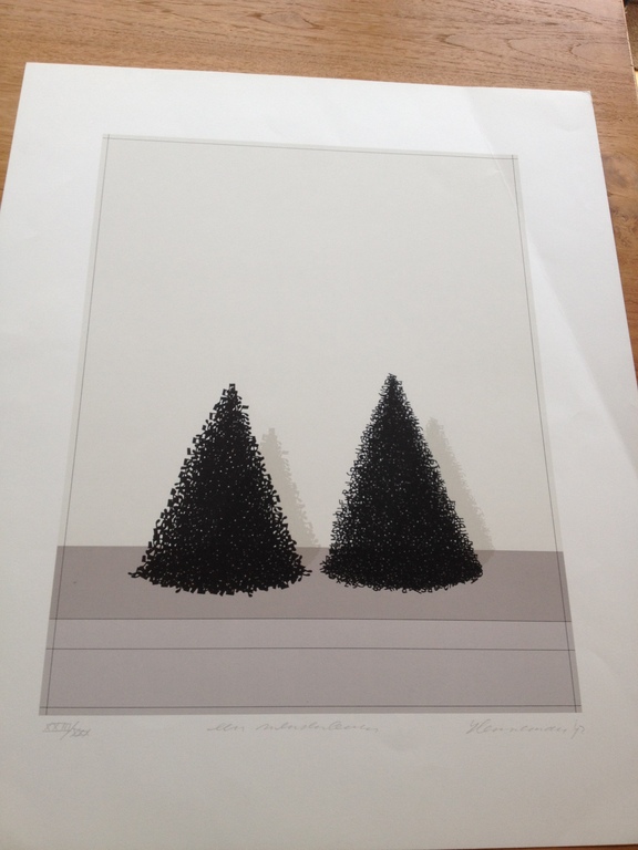 Jeroen Henneman zeefdruk: Een mensenleven  kopen? Bied vanaf 60!