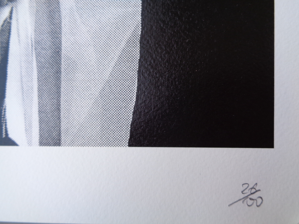 DEATH NYC GROTE PRINT ! "KATE MOSS AK" 26/100, gesigneerd met COA en goldsticker kopen? Bied vanaf 33!